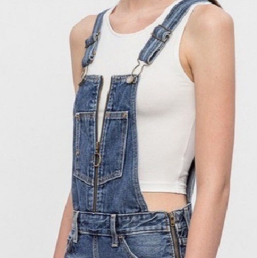 Levi's Blue Denim Women's Overalls